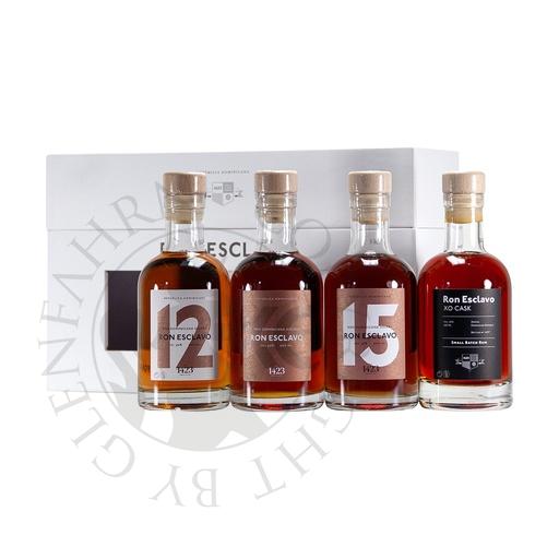 [G-rum538] Esclavo Set 12y, 15y, XO, XO Cask 4x20cl