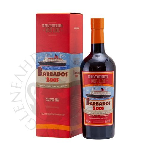 [G-rum813] Barbados 2005 Transcontinental Rum Line Barbados Rum 70cl