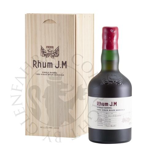 [G-rum866-R] J.M 2000 Single Barrel Rhum Agricole Vieux 50cl