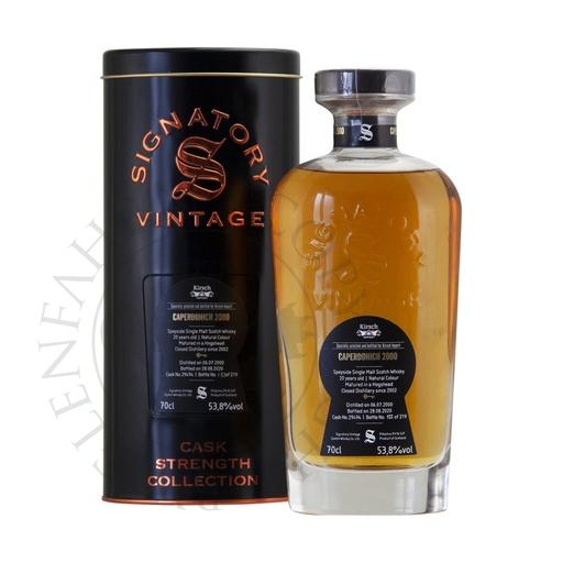 [G-sig130] Caperdonich 2000 20y Cask#29494 bot. for Kirsch Cask Strength Collection Signatory 70cl