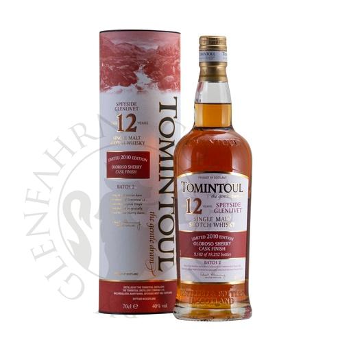 [G-toi006] Tomintoul 12y Sherry Cask Single Malt Scotch Whisky 70cl