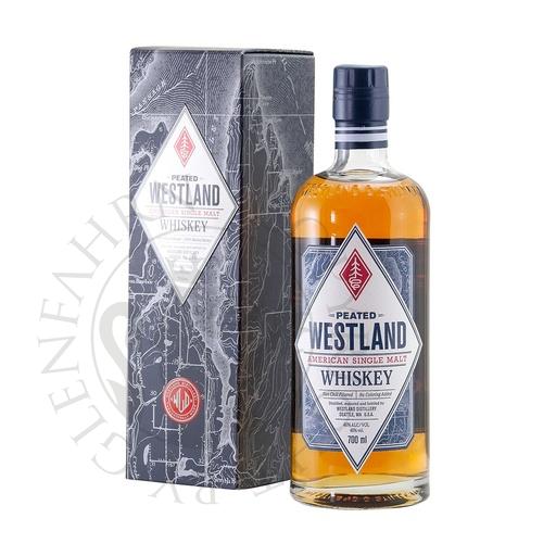 [G-wst003] Westland Peated American Single Malt Whiskey 70cl