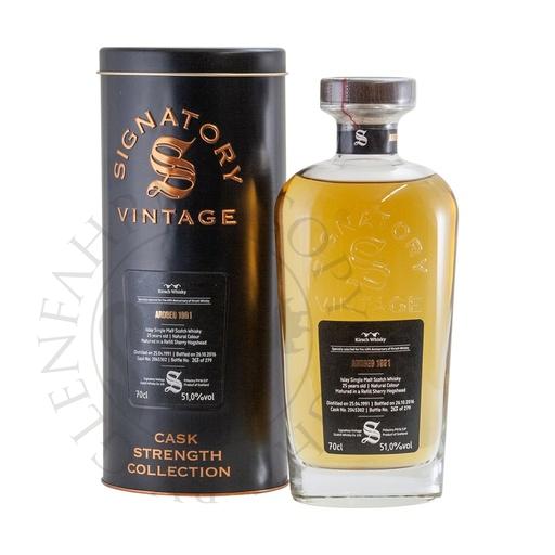[G-sig174] Ardbeg 1991 25y Cask#2045302 Cask Strength Collection Signatory Vintage Islay Single Malt Scotch Whisky 70cl