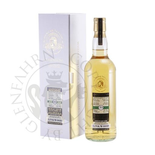 [G-dct446] Linkwood 2009 11y Cask#7636905 Dimensions Collection Duncan Taylor 70cl