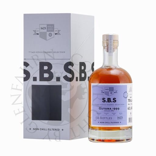 [G-132-R] Guyana 1999 23y S.B.S Rum 1423 70cl