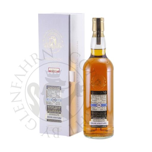 [G-dct447] Highland Park 2004 16y Cask#501710910 Dimensions Collection Duncan Taylor 70cl