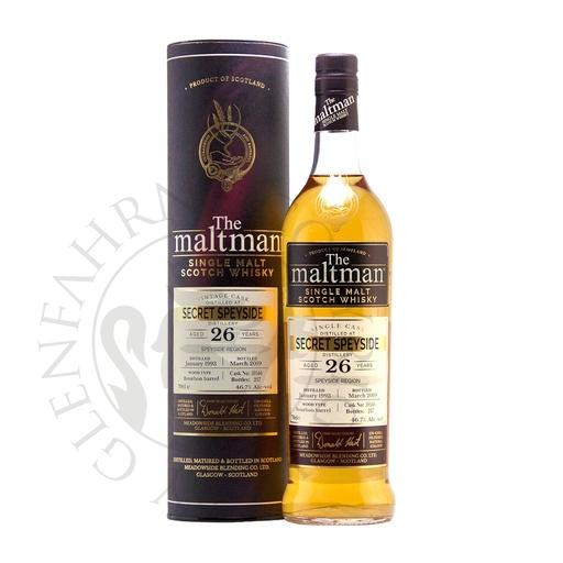 [G-mbl012] Secret Speyside 1993 26y Cask#59546 The Maltman Meadowside Blending 70cl