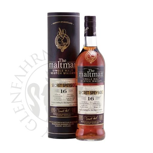 [G-mbl013] Secret Speyside 2003 16y Cask#32100 The Maltman Meadowside Blending 70cl