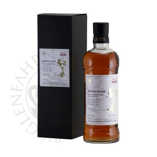 [G-mma011-R] Mars Komagatake Shinshu 2018 Cask#4047 bot. 2021 for Germany Single Malt Japanese Whisky 70cl