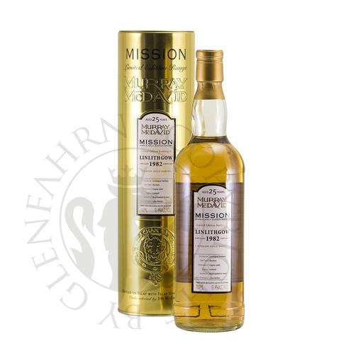 [G-mmd030-R] Linlithgow 1982 25y Mission Gold Murray McDavid 70cl
