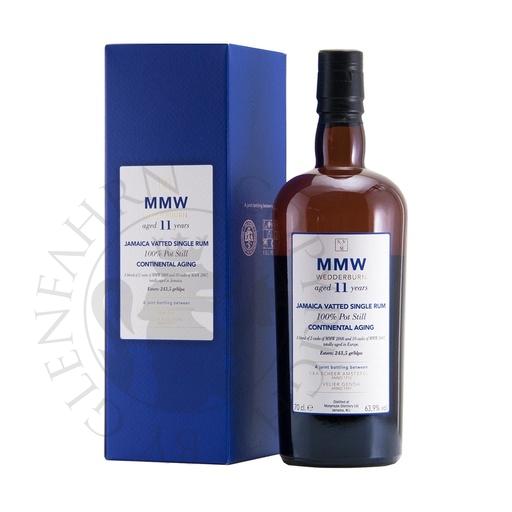 [G-rum762] Monymusk 11y MMW Wedderburn Continental Aging Jamaica Vatted Single Rum Scheer Velier Main Rum 70cl