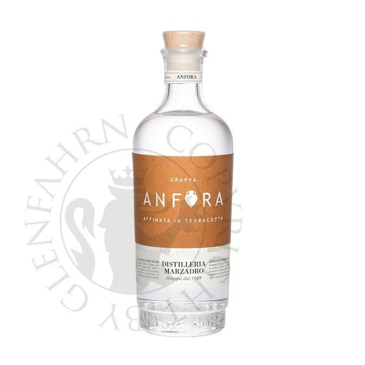 [G-gra378] Marzadro Anfora Grappa Affinata in Terracotta 70cl