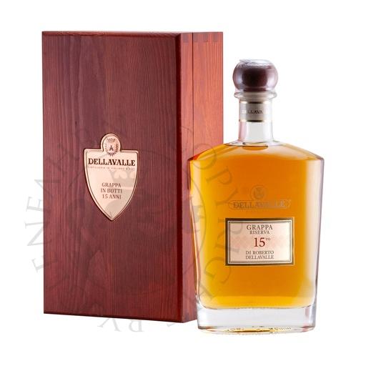 [G-gra522] Dellavalle Affinata 15 anni Grappa Riserva 70cl