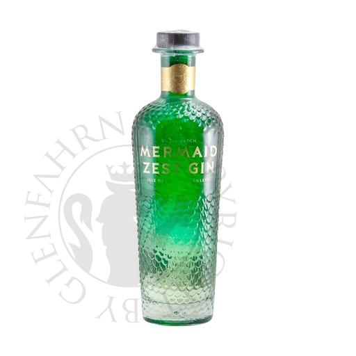 [G-gin419-100] Mermaid Zest Gin Isle of Wight Small Batch Gin Liter 100cl