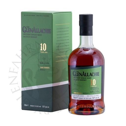 [G-gll013-12] GlenAllachie 10y Cask Strength Batch#12 Single Malt Scotch Whisky 70cl