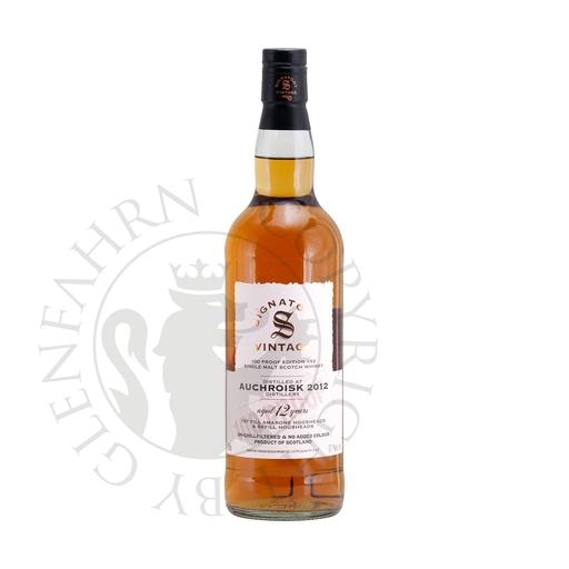 [G-sig175] Auchroisk 2012 12y 1st Fill Amarone Hogsheads & Refill Hogsheads 100 Proof Edition #52 Signatory Vintage Single Malt Scotch Whisky 70cl
