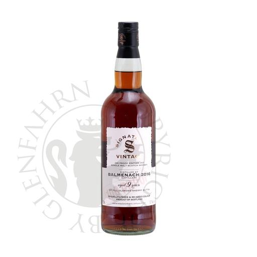 [G-sig176] Balmenach 2016 9y 1st Fill Oloroso Sherry Butts 100 Proof Edition #57 Signatory Vintage Single Malt Scotch Whisky 70cl