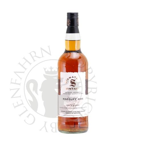 [G-sig181] Macduff 2011 13y 1st Fill & Refill Oloroso Sherry Butts 100 Proof Edition #55 Signatory Vintage Single Malt Scotch Whisky 70cl
