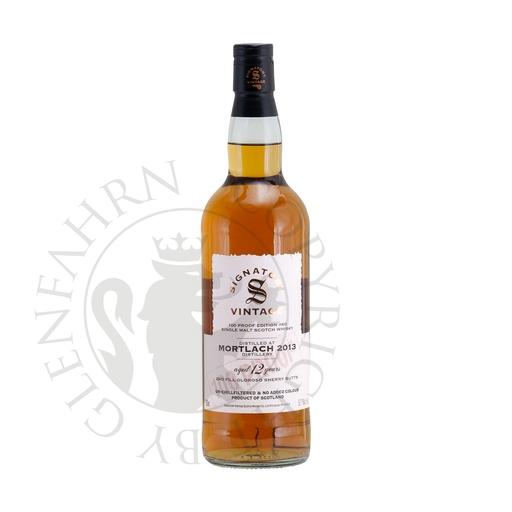 [G-sig184] Mortlach 2013 12y 2nd Fill Oloroso Sherry Butts 100 Proof Edition #60 Signatory Vintage Single Malt Scotch Whisky 70cl