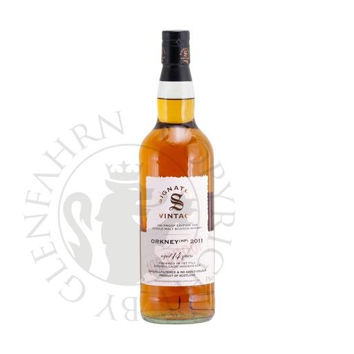 [G-sig185] Orkney (HP) 2011 14y Finished in 1st Fill Amontillado Hogsheads 100 Proof Edition #58 Signatory Vintage Single Malt Scotch Whisky 70cl