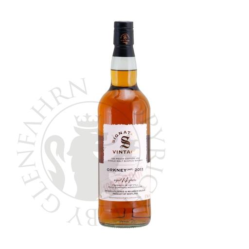 [G-sig186] Orkney (HP) 2011 14y Finished in 1st Fill Palo Cortado Hogsheads 100 Proof Edition #59 Signatory Vintage Single Malt Scotch Whisky 70cl