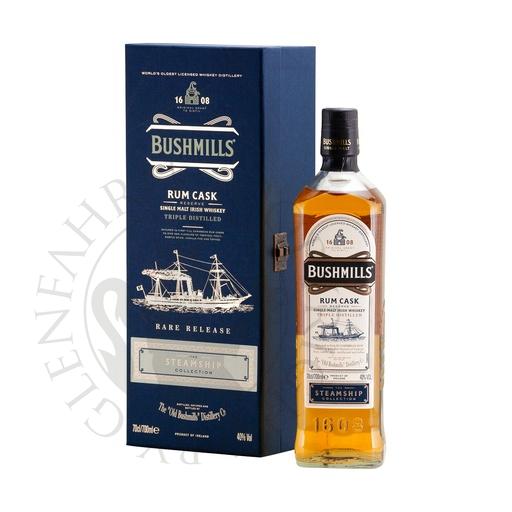 [G-bus010] Bushmills Rum Cask Reserve The Steamship Collection Single Malt Irish Whiskey 70cl