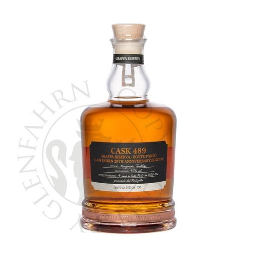 [G-gra905] Marzadro 4 anni Single Cask #489 Glen Fahrn 20th Anniversary Edition Grappa Riserva 70cl