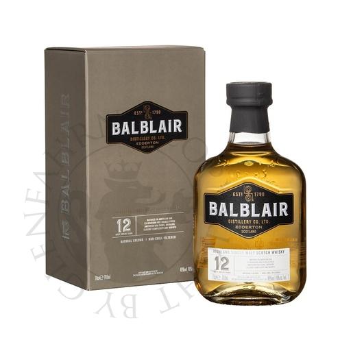 [G-bar040] Balblair 12y Highland Single Malt Scotch Whisky 70cl 