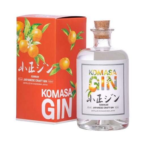 [G-gin326] Komasa Komikan Japanese Craft Gin 50cl