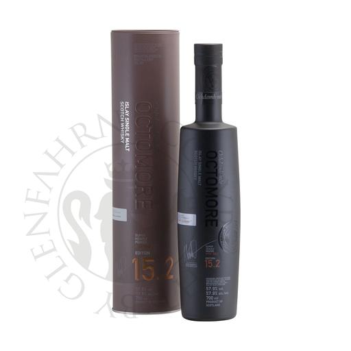[G-bru209] Bruichladdich Octomore 15.2 108.2ppm Islay Single Malt Scotch Whisky 70cl